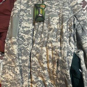 Digital Camo Military Jacket